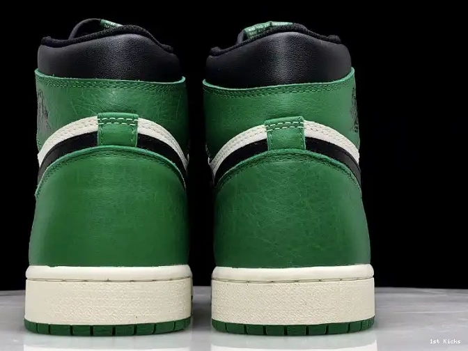 1st Kicks Sail-Black NRG Air Jordan OG High 555088-302 1 Green Pine 0503